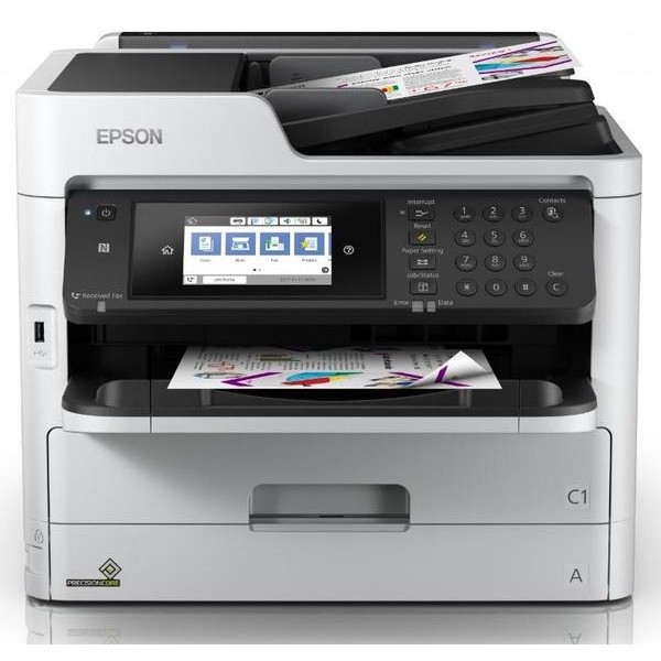 МФУ Epson WorkForce Pro WF-C5790DWF А4 струйный белый [C11CG02401]